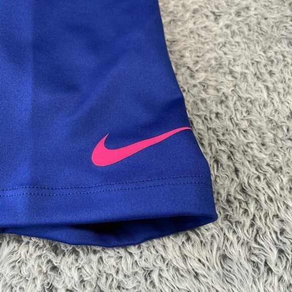 Nike Pro Elite Team Size Medium Men Half Tights Made In USA Blue DX8985-455
